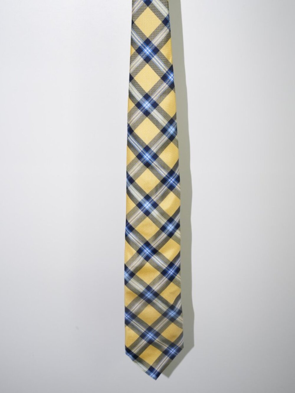 Brooks Brothers Yellow Plaid Tie